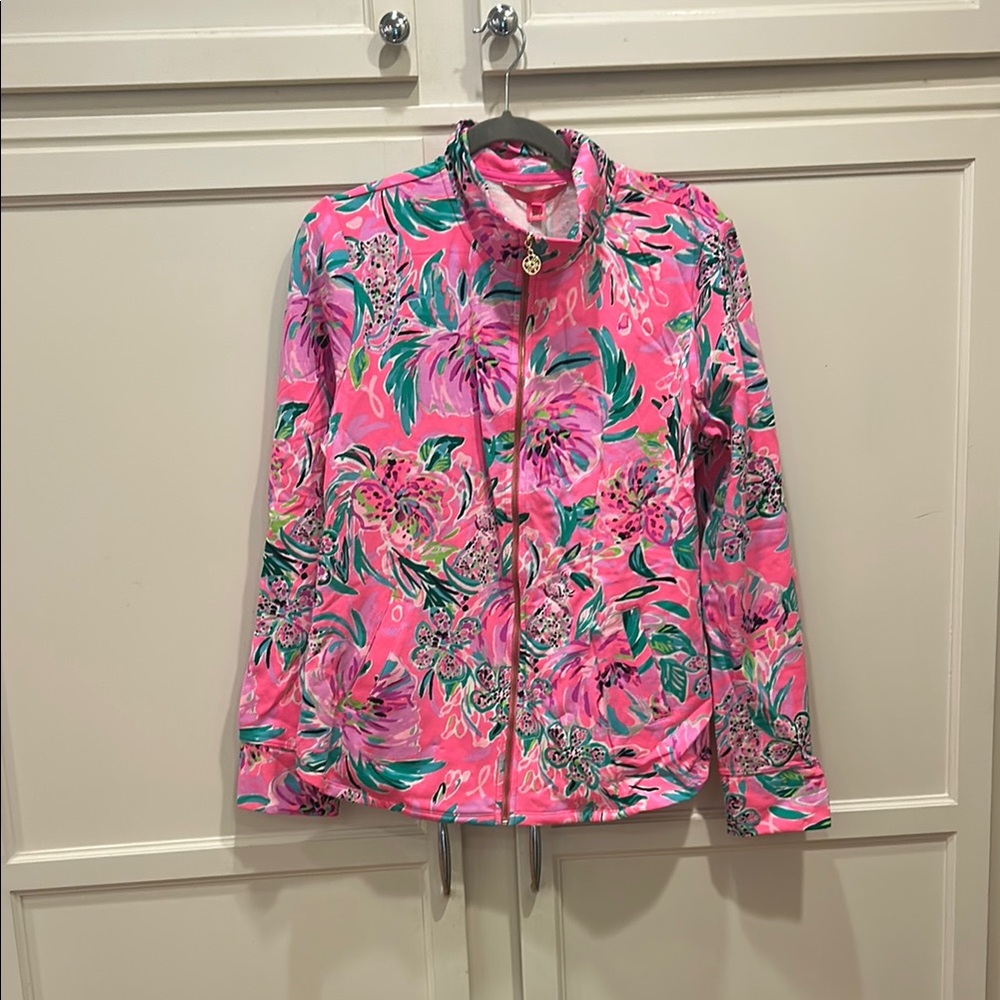 Lilly Pulitzer Floral Pink Jacket